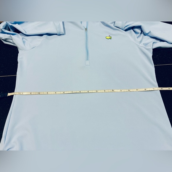 Magnolia Lane Tech Masters Light Blue 1/4 Zip Cinch Sides SZ. Med. Women’s - Picture 11 of 16